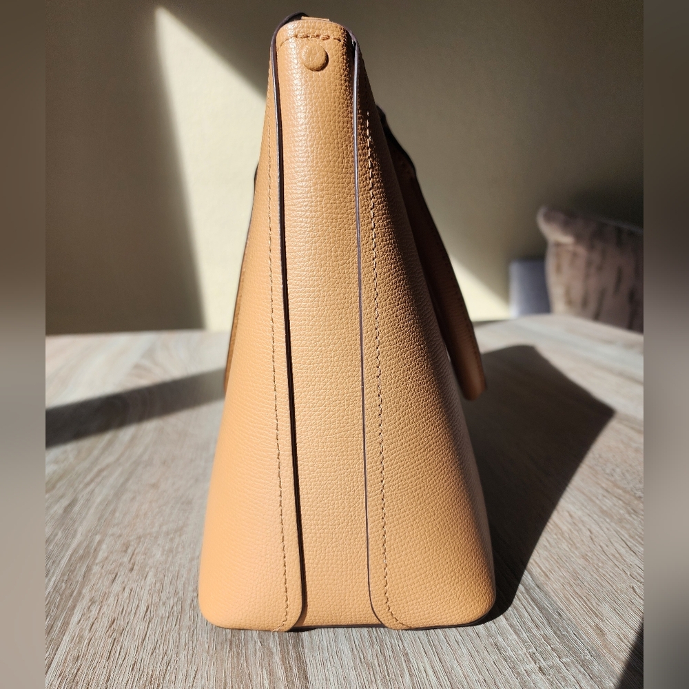 Kate Spade Darcy Large Satchel Classic Saddle Color - Picture 4 of 10